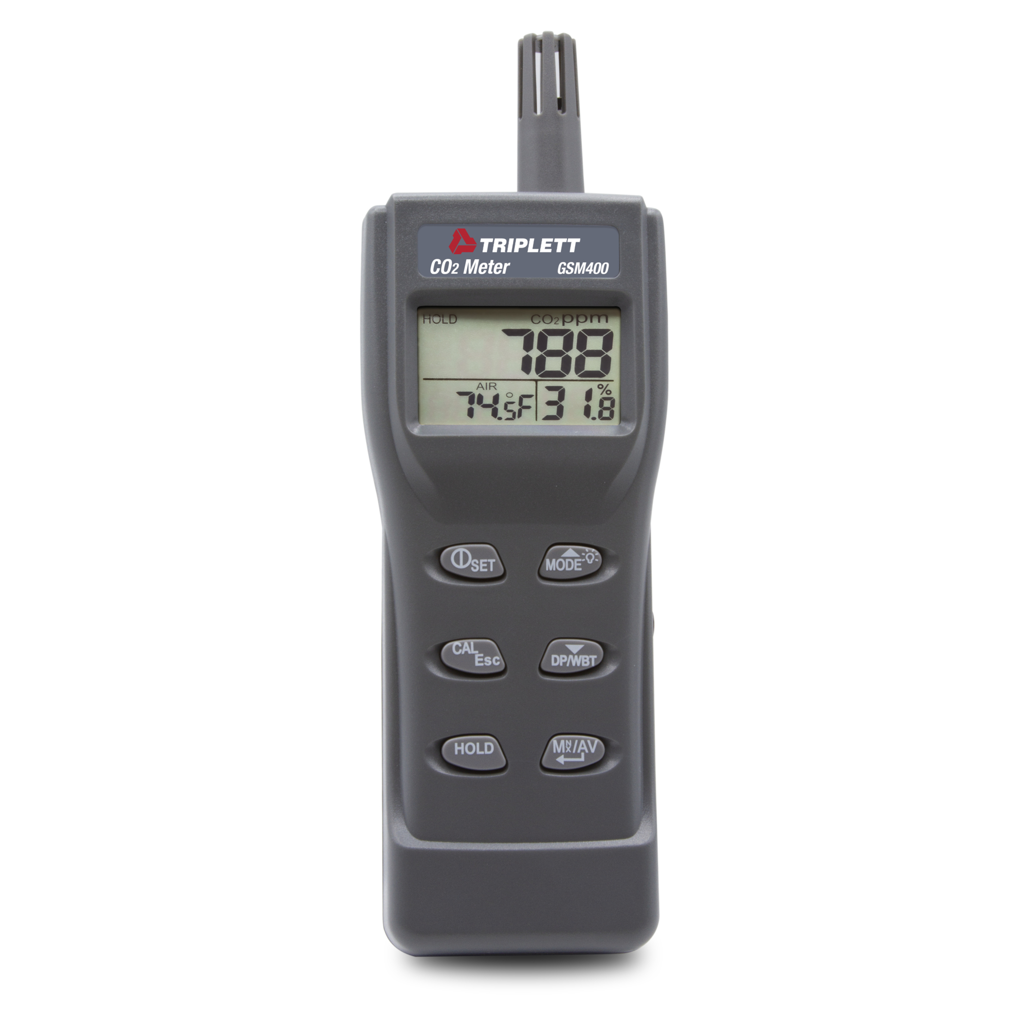 Triplett, Portable Indoor Air Quality CO2 Meter, Model# GSM400